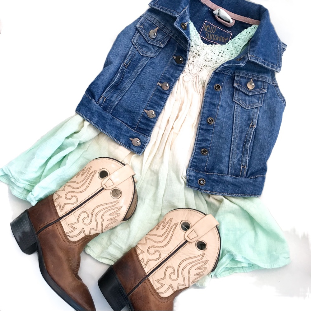 Toughskins denim vest